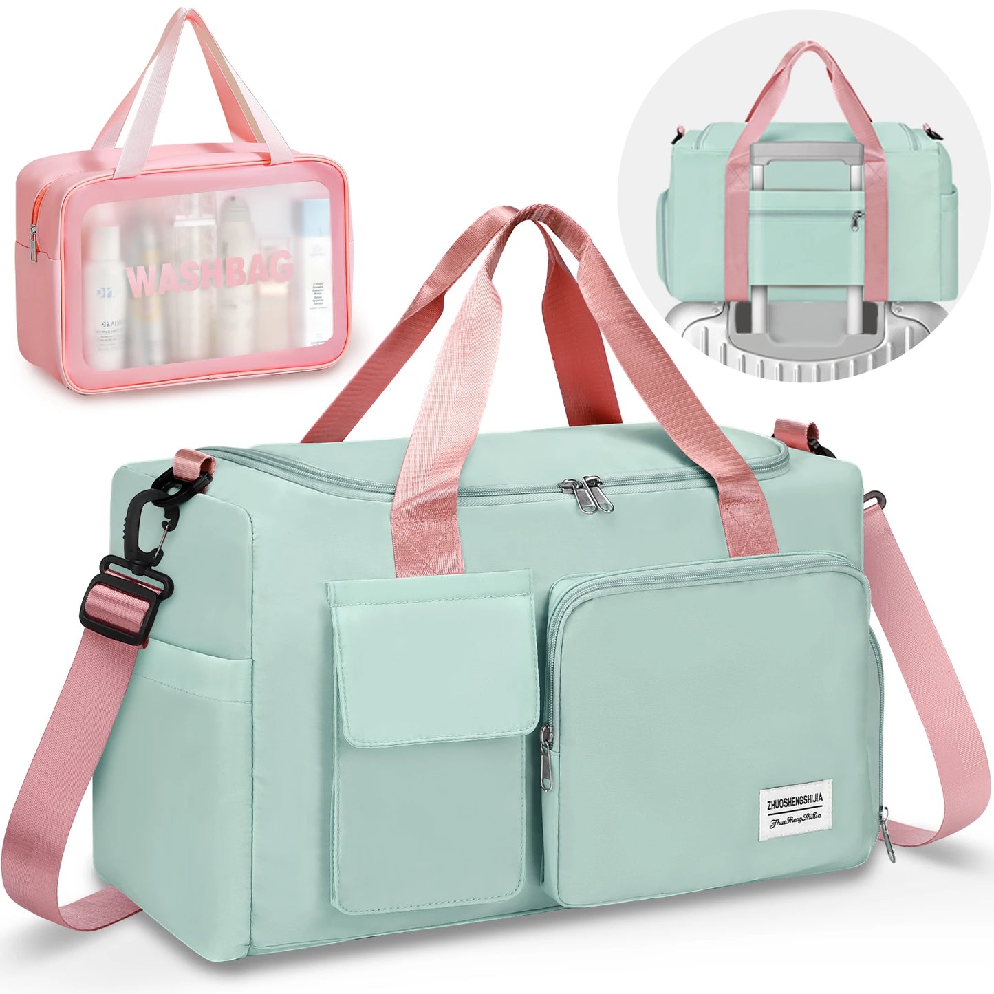 ReadyGo Waterproof Gym & Travel Duffle Bag