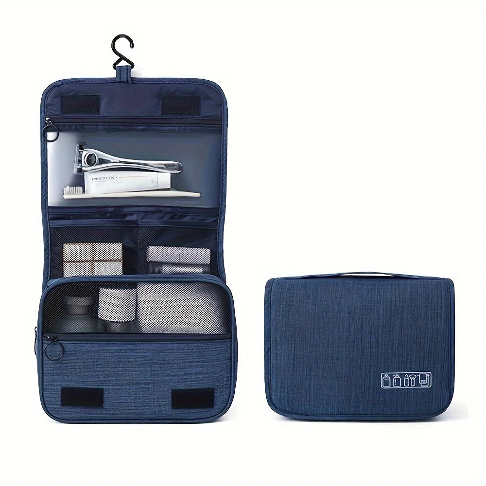 Diamri Cosmetic Organizer Bag Multi Functional Oxford Toiletry Pouch For Travel