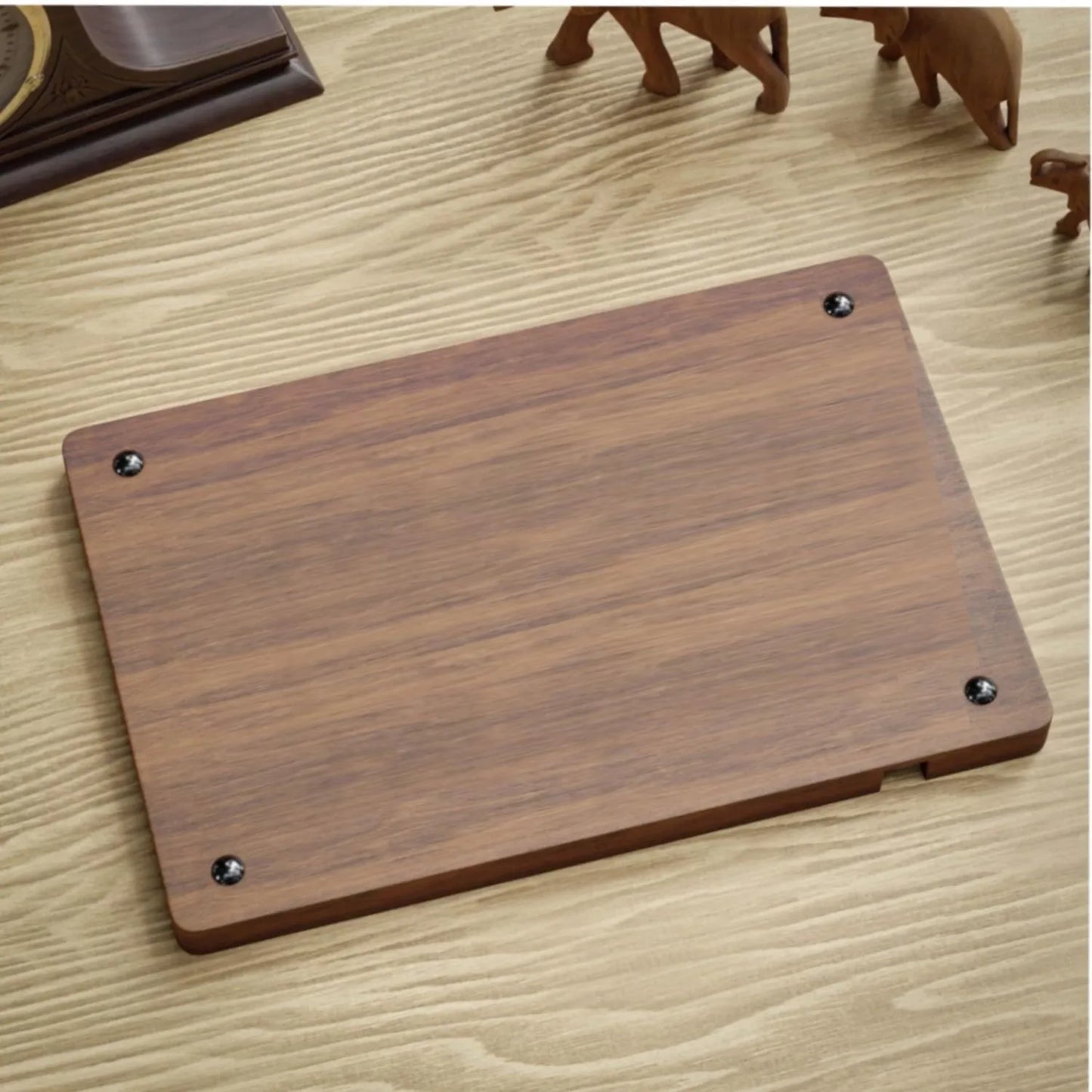 Clear the Clutter Solid Wood Desktop Organizer
