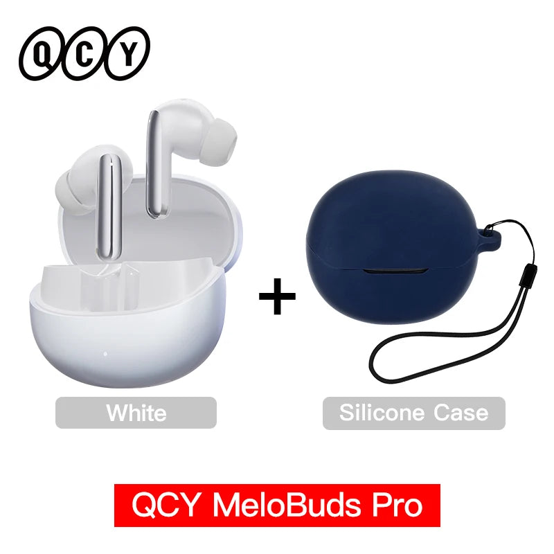 QCY MeloBuds Pro ANC Earphones 46dB Hybrid LDAC For Music Lovers