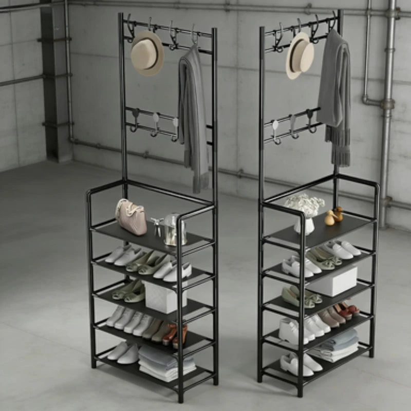 Altruism Multifunctional Hallway Coat Rack And Shoe Bench For Busy Families
