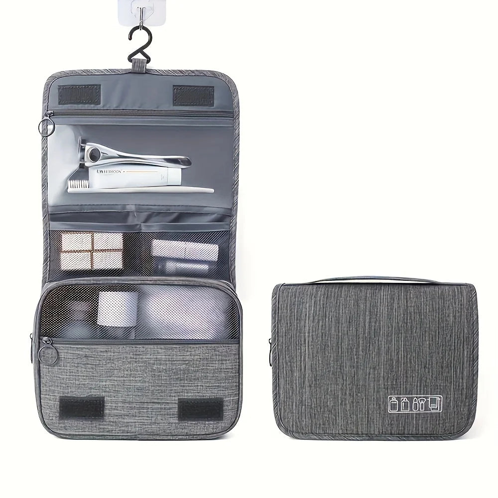 Diamri Cosmetic Organizer Bag Multi Functional Oxford Toiletry Pouch For Travel