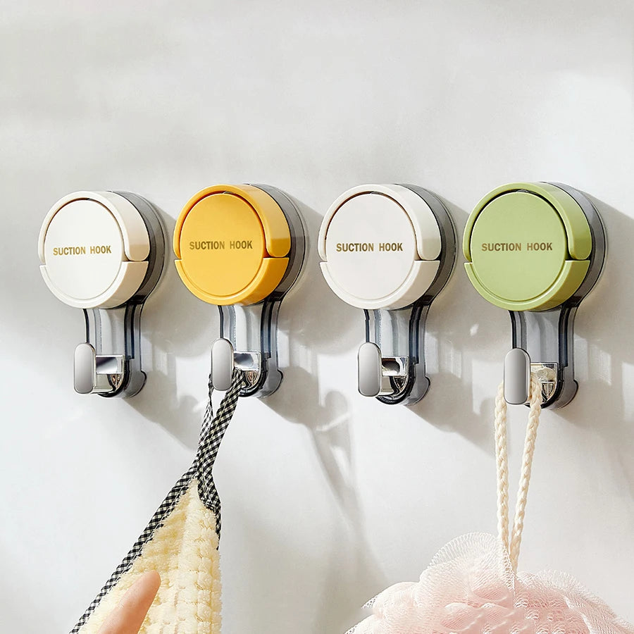 Hang It Anywhere Vacuum Suction Hooks – No-Drill Strong Hold