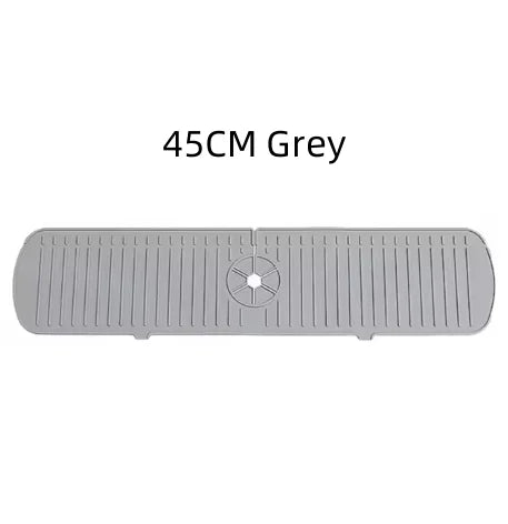 Silicone Faucet Water Catcher Mat For Home Cooks Kitchen Anti Slip Splash Guard