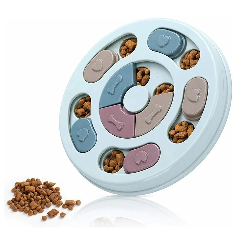 Dog Food Hiding Bowl Slow Feeder For Interactive Training Toy