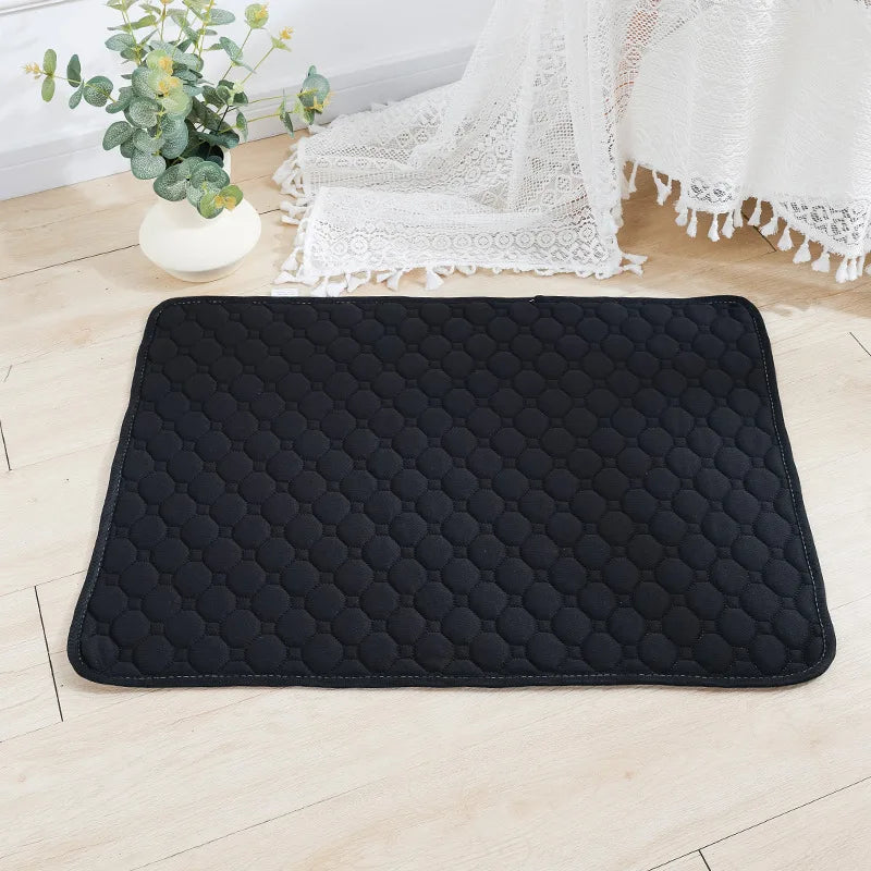 Reusable Dog Pee Pad Blanket Absorbent Washable Training Mat
