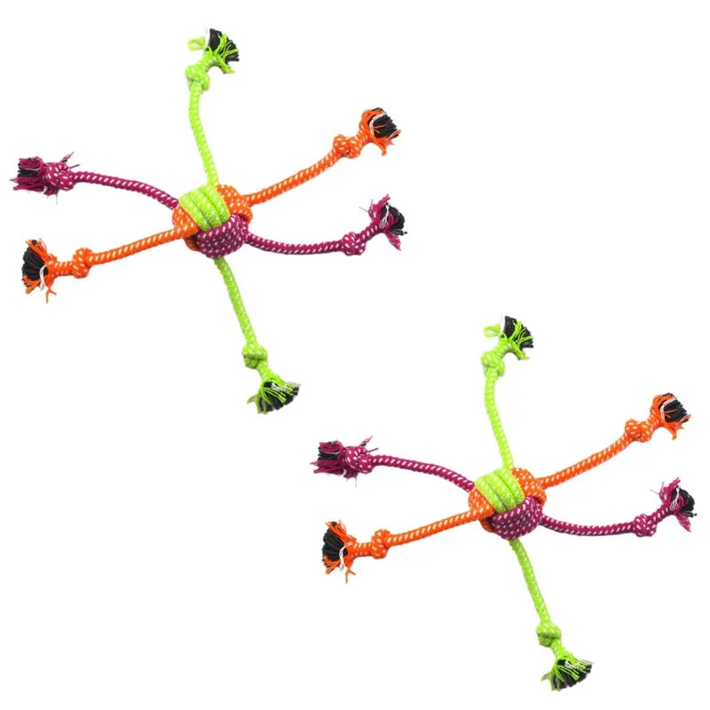 Durable Dog Rope Toy For Teeth Cleaning And Chewing