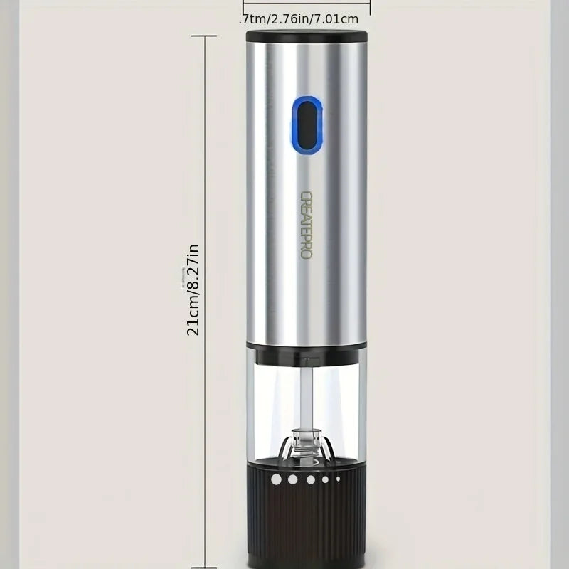 Season with Ease Rechargeable Electric Salt & Pepper Grinder