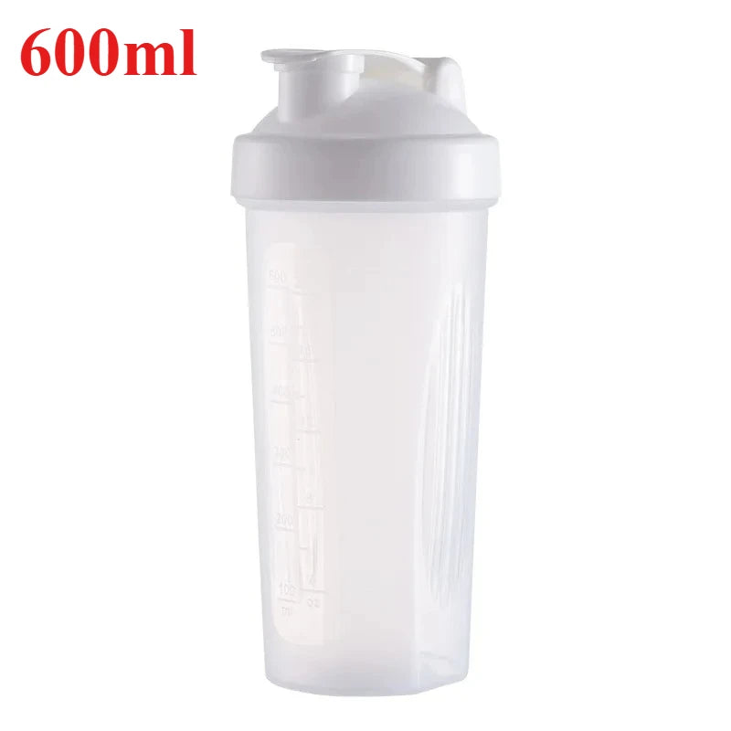 Shake It Up 400ml/600ml Protein Shaker Bottle with Whisk Ball