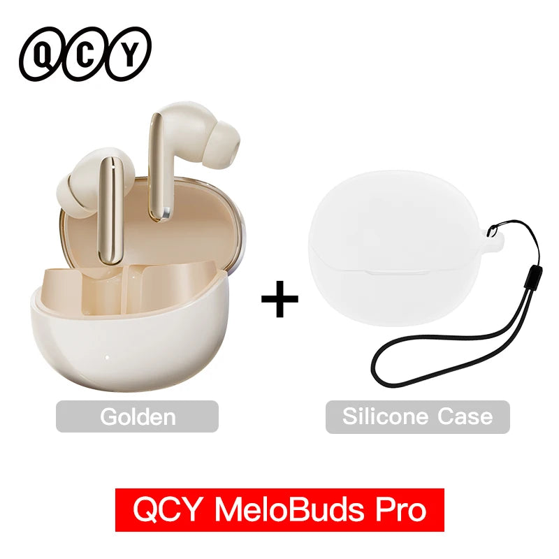QCY MeloBuds Pro ANC Earphones 46dB Hybrid LDAC For Music Lovers