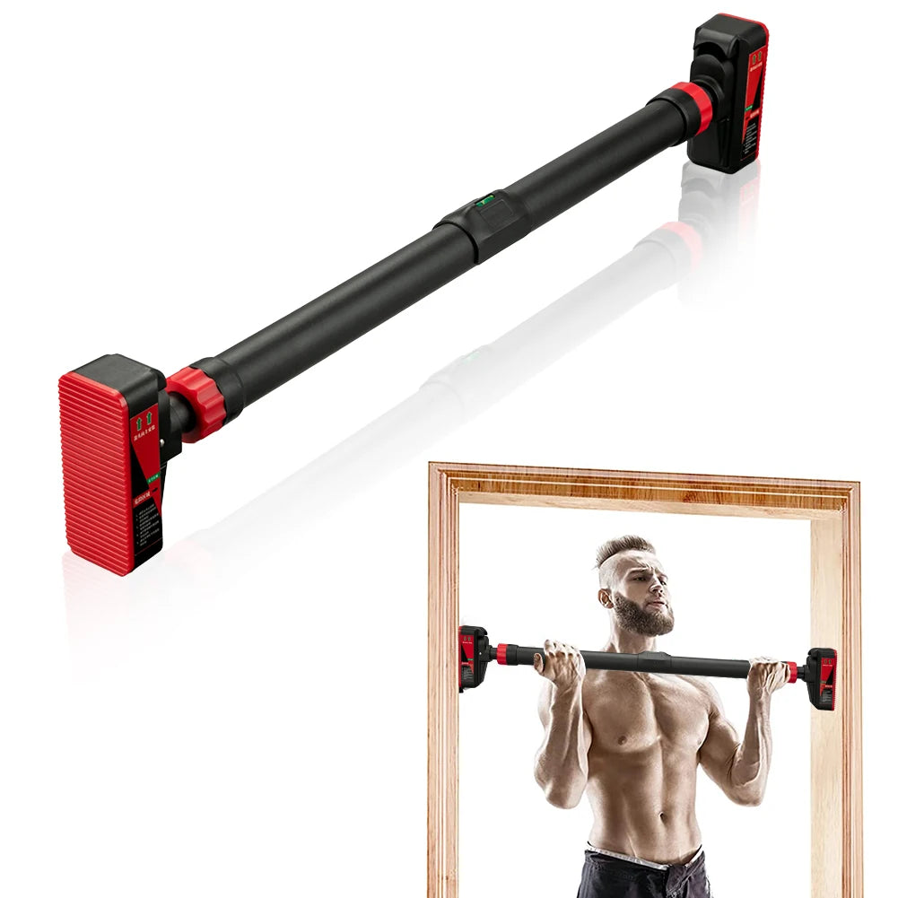 TWISTER.CK Pull Up Bar With Level Gauge Adjustable 69 To 92 CM 200 KG Home Gym