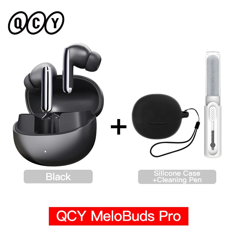 QCY MeloBuds Pro ANC Earphones 46dB Hybrid LDAC For Music Lovers