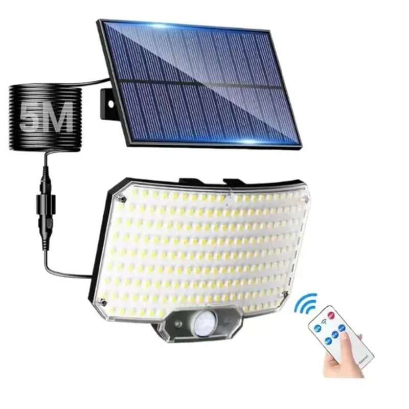 Solar Motion Sensor Light For Garden IP65 Waterproof Three Modes