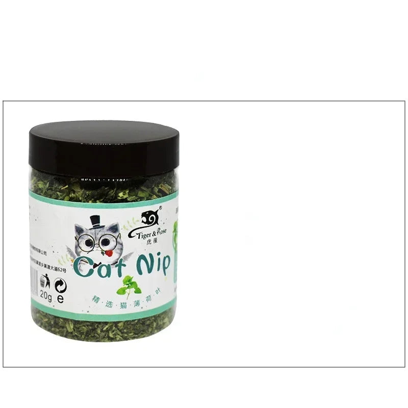 Organic Catnip Mint Ball Toy For Interactive Cat Play