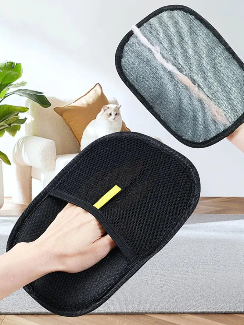 Pet Grooming Gloves Hair Remover for Dog Cat Rabbit