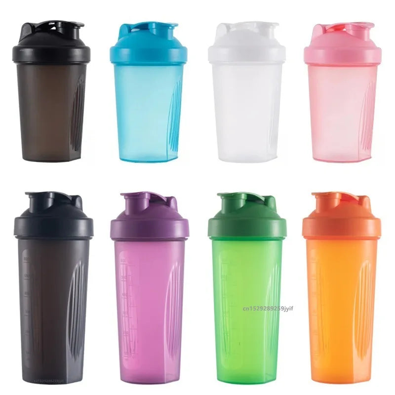 Shake It Up 400ml/600ml Protein Shaker Bottle with Whisk Ball