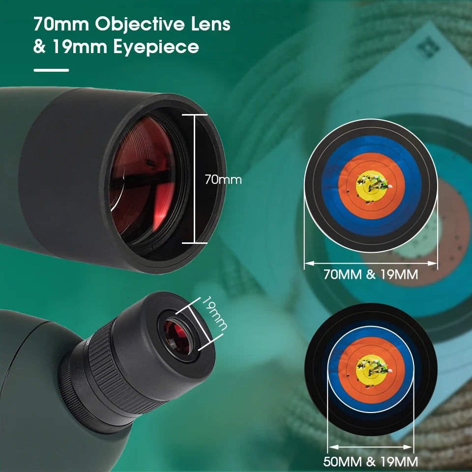 SVBONY SV28 Plus 25-75x Outdoor Spotting Scope