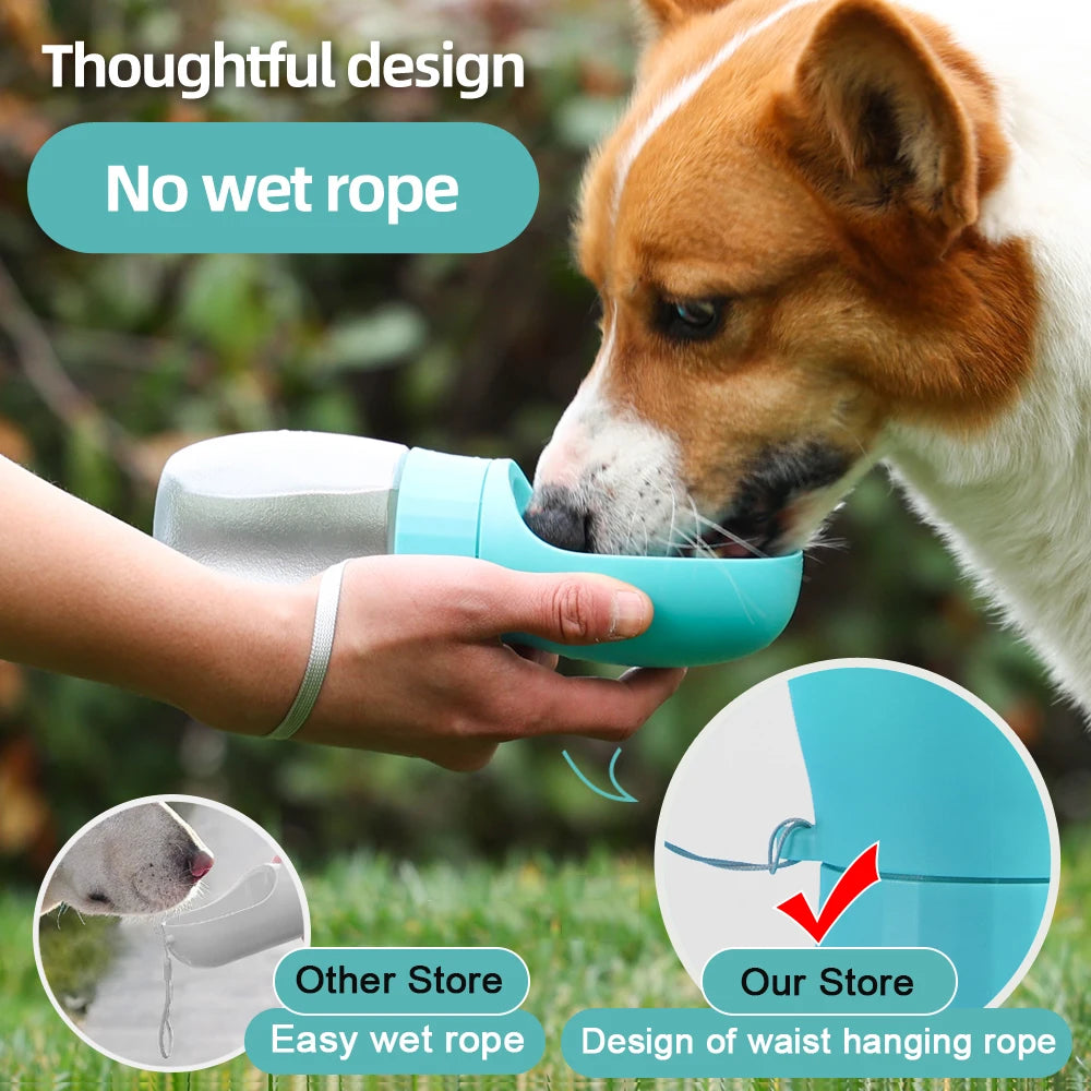 Holapet Portable Dog Water Bottle With Leakproof Dispenser Travel