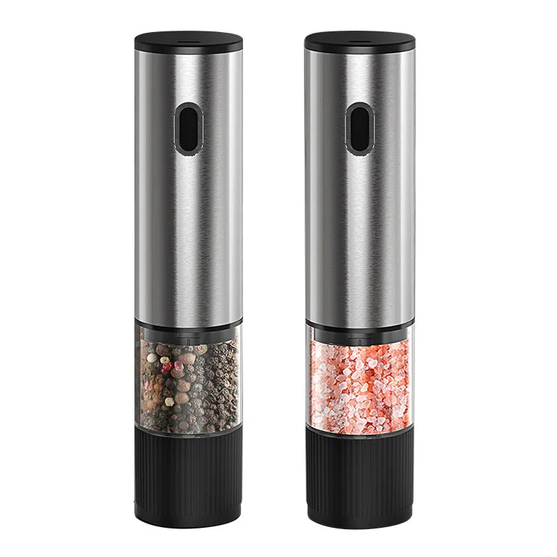 Season with Ease Rechargeable Electric Salt & Pepper Grinder