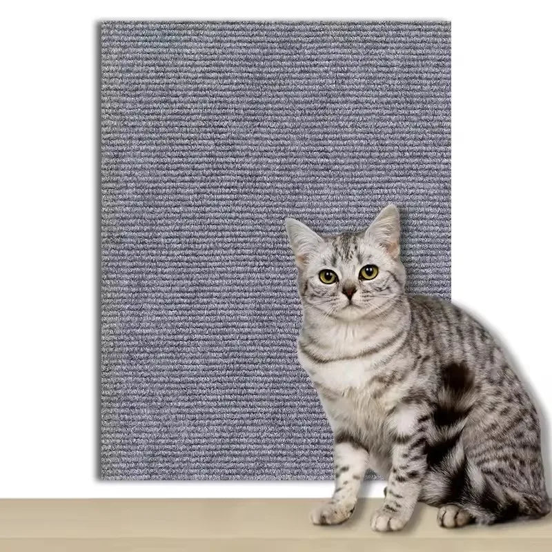 Cat Scratcher Mat Self Adhesive Carpet Scratch Pad Sofa Protector