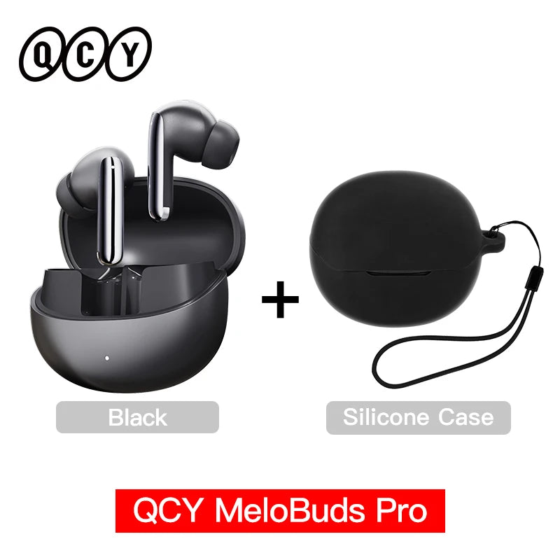QCY MeloBuds Pro ANC Earphones 46dB Hybrid LDAC For Music Lovers