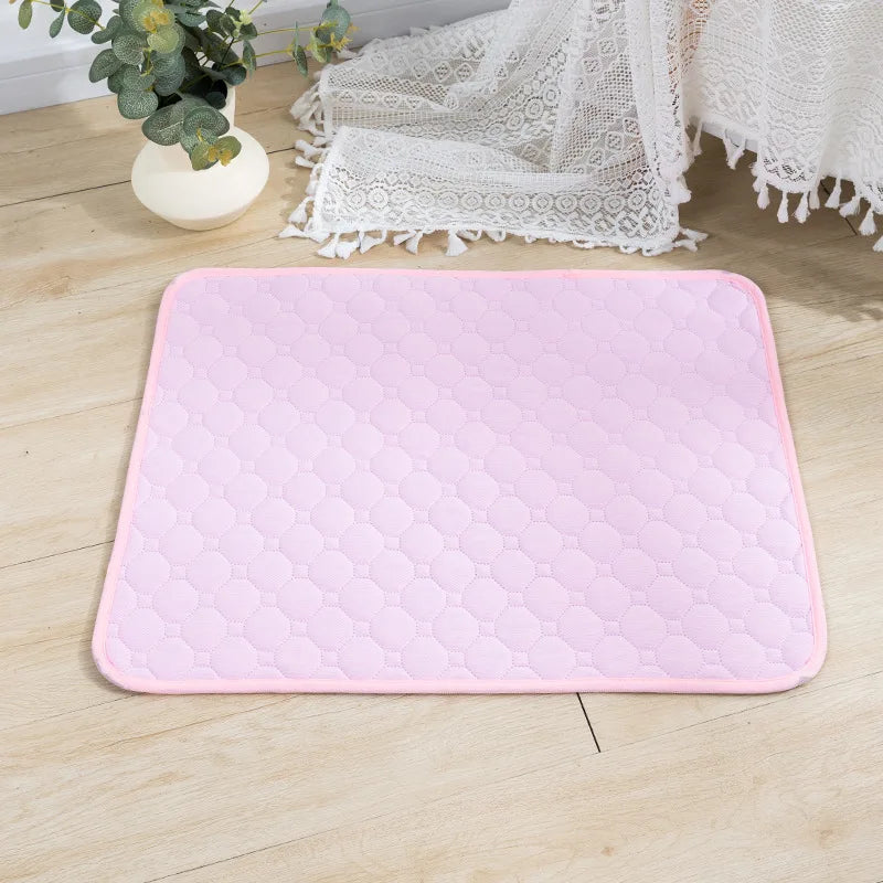 Reusable Dog Pee Pad Blanket Absorbent Washable Training Mat