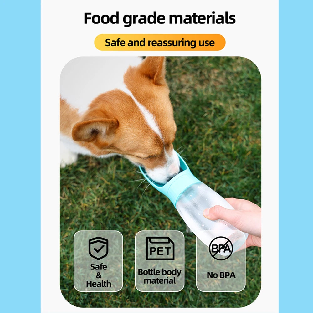 Holapet Portable Dog Water Bottle With Leakproof Dispenser Travel