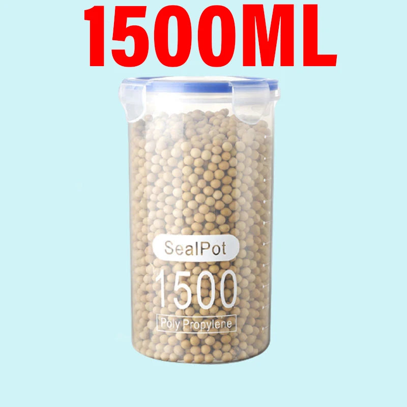 Fresh & Organized Airtight Pantry Storage Jar with Measuring Scale