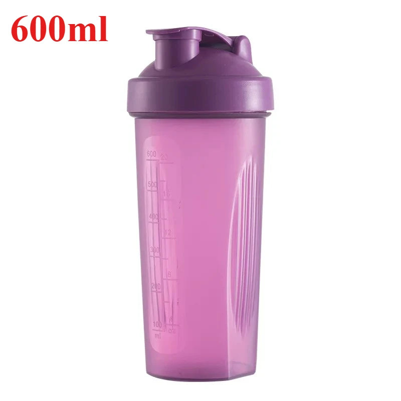 Shake It Up 400ml/600ml Protein Shaker Bottle with Whisk Ball