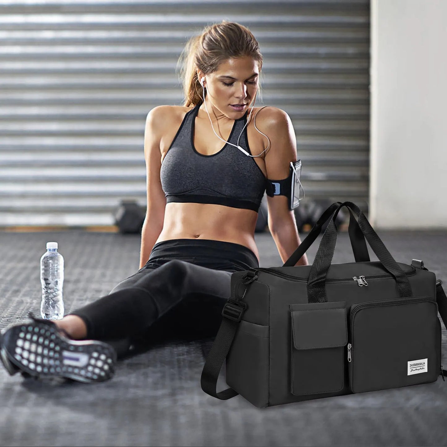 ReadyGo Waterproof Gym & Travel Duffle Bag