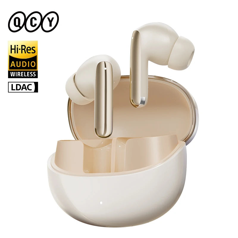 QCY MeloBuds Pro ANC Earphones 46dB Hybrid LDAC For Music Lovers