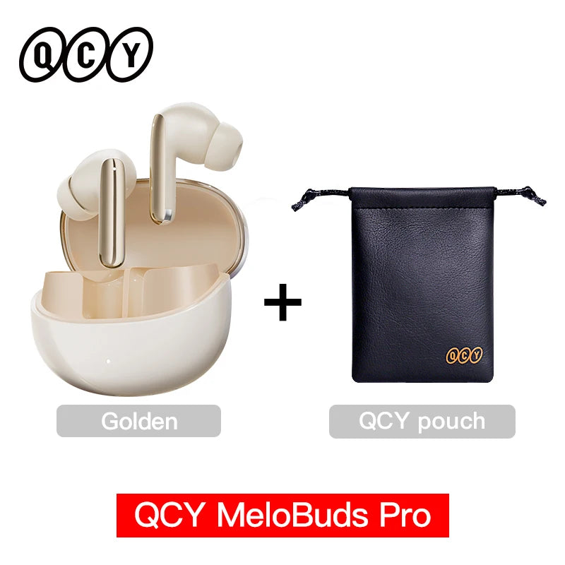 QCY MeloBuds Pro ANC Earphones 46dB Hybrid LDAC For Music Lovers