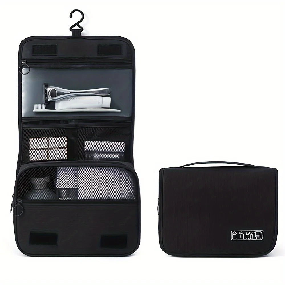 Diamri Cosmetic Organizer Bag Multi Functional Oxford Toiletry Pouch For Travel
