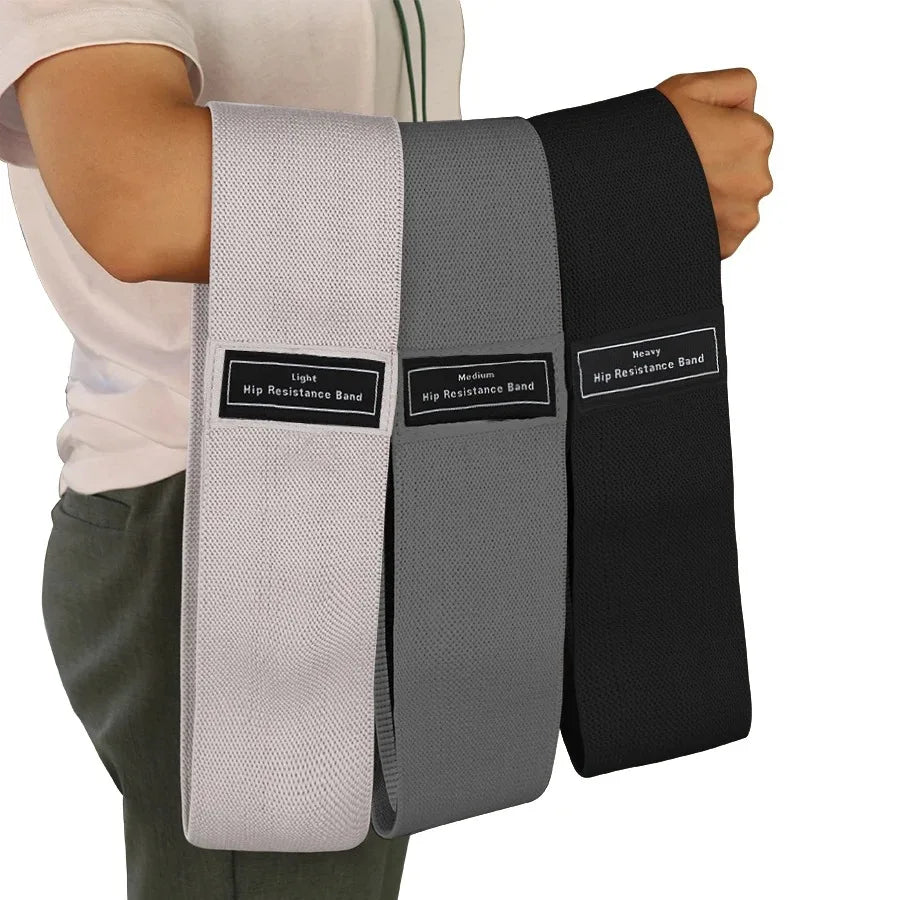 Glute Thigh Fabric Resistance Bands For Home Workouts Non Slip Booty