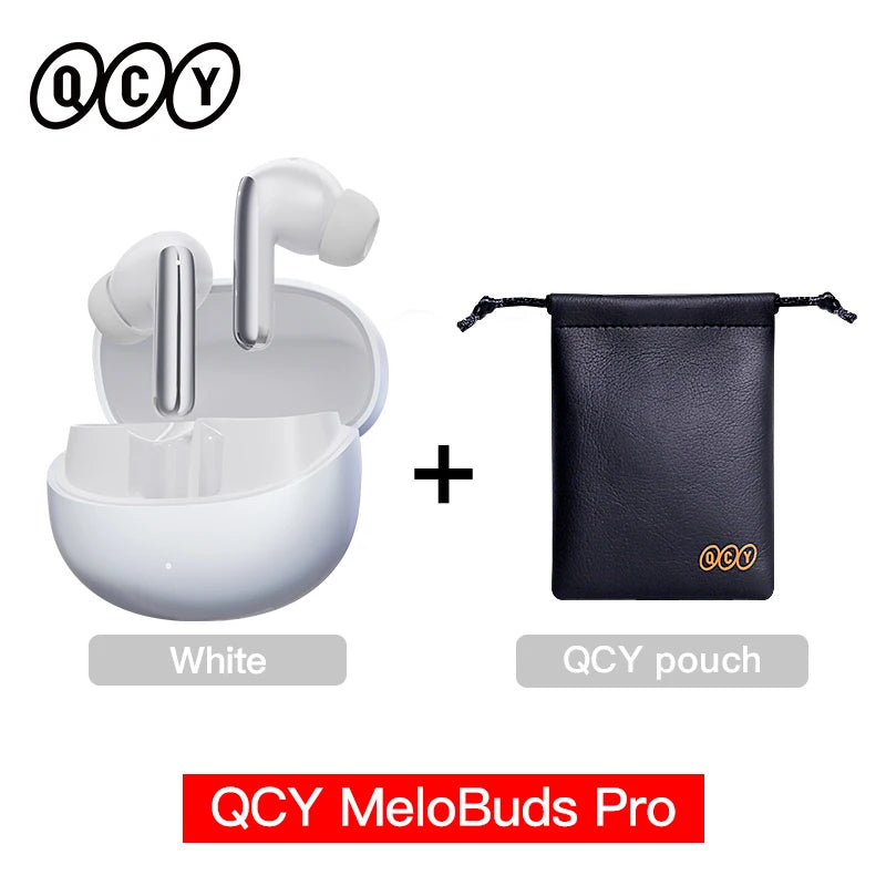 QCY MeloBuds Pro ANC Earphones 46dB Hybrid LDAC For Music Lovers