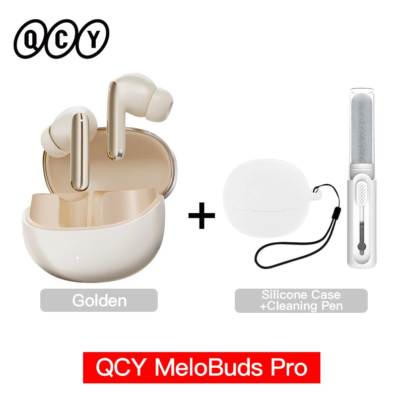 QCY MeloBuds Pro ANC Earphones 46dB Hybrid LDAC For Music Lovers