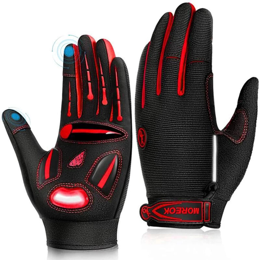 Cycling Gloves Unisex Breathable Non Slip Touchscreen MTB Road Racing