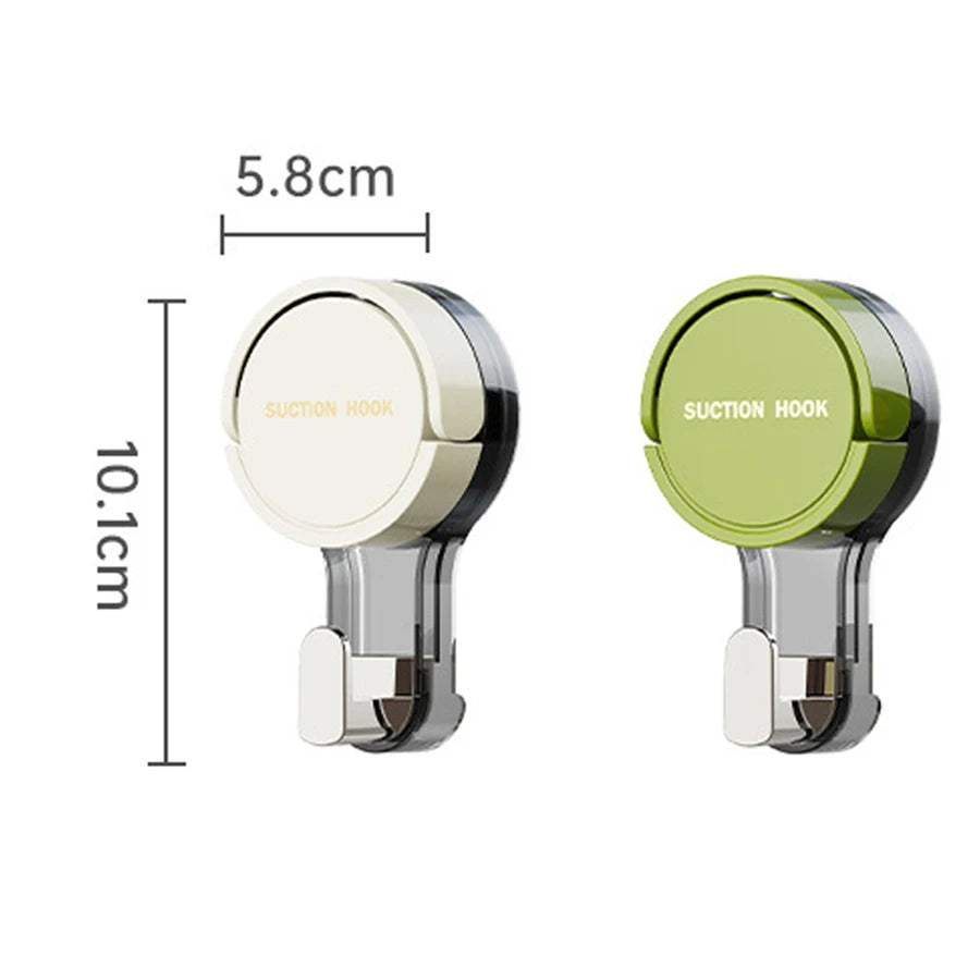 Hang It Anywhere Vacuum Suction Hooks – No-Drill Strong Hold