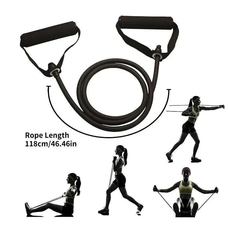Resistance Bands With Handles For Home Fitness Strength Training For Men Women