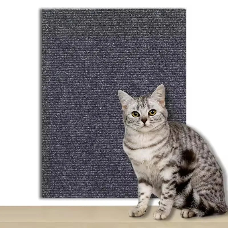 Cat Scratcher Mat Self Adhesive Carpet Scratch Pad Sofa Protector