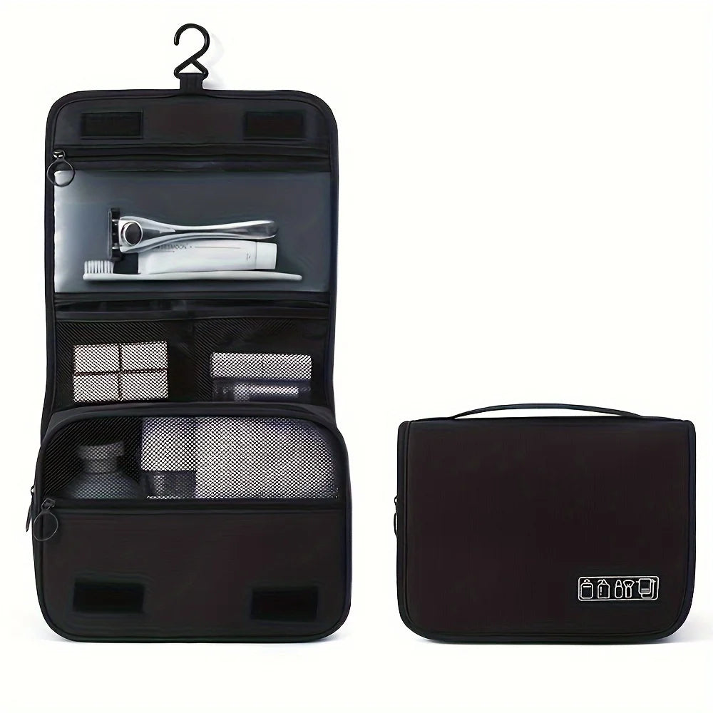 Diamri Cosmetic Organizer Bag Multi Functional Oxford Toiletry Pouch For Travel