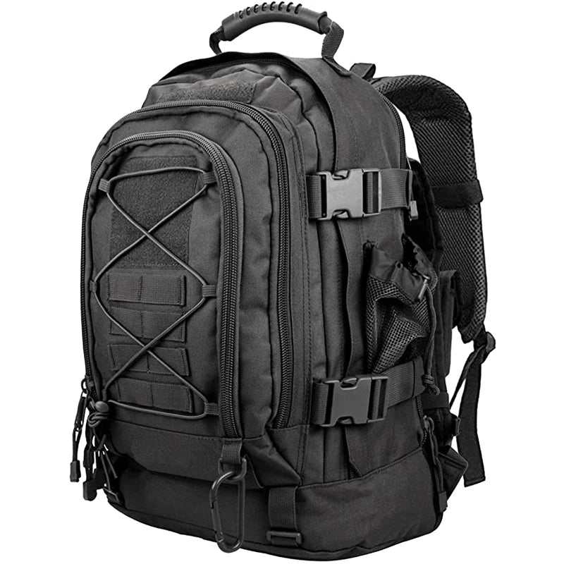 LQARMY 65L Military Tactical Backpack Molle Rucksack For Outdoor Adventurers