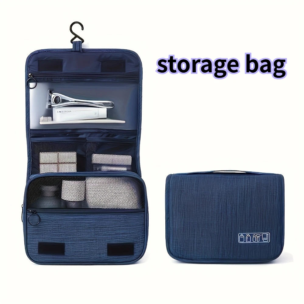 Diamri Cosmetic Organizer Bag Multi Functional Oxford Toiletry Pouch For Travel