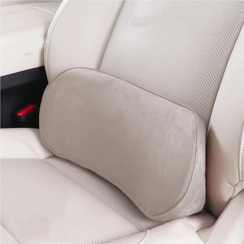 Car Memory Foam Lumbar Support Cushion For Drivers Ultimate Comfort