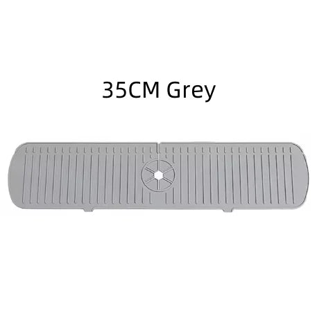 Silicone Faucet Water Catcher Mat For Home Cooks Kitchen Anti Slip Splash Guard