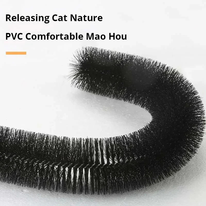 Cat Toy Arch Self Grooming Massage Brush With Scratching Pad