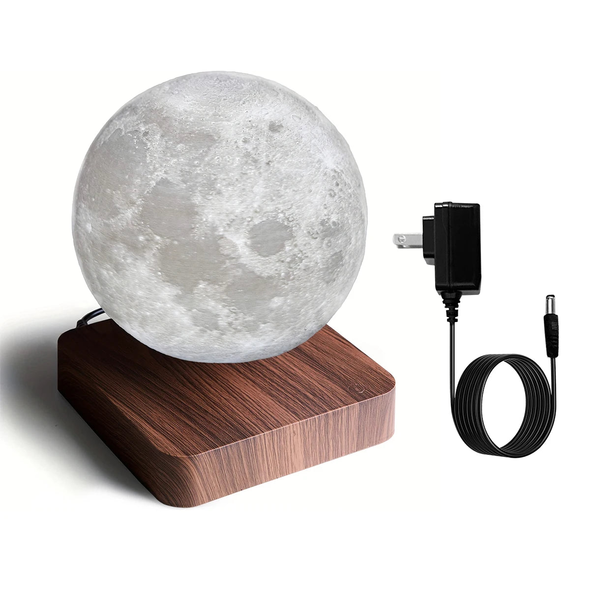 Mexllex Magnetic Floating Moon Lamp 3 Color Temp Gift