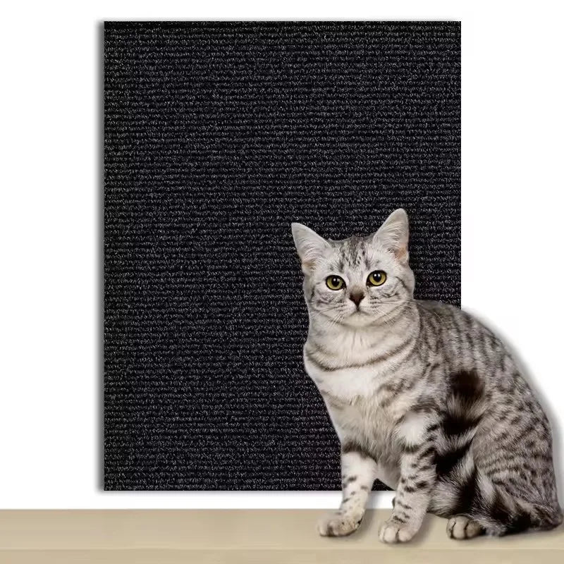 Cat Scratcher Mat Self Adhesive Carpet Scratch Pad Sofa Protector