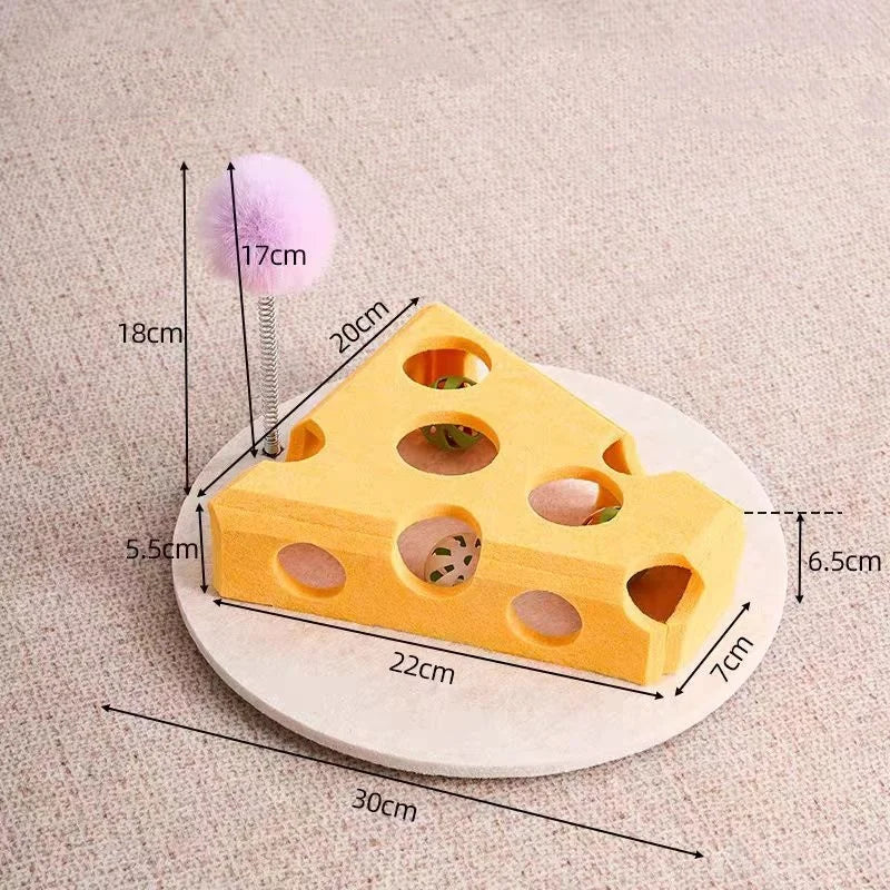 Interactive Cat Maze Puzzle Toy With Bell Balls For Cats