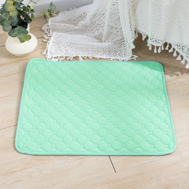 Reusable Dog Pee Pad Blanket Absorbent Washable Training Mat